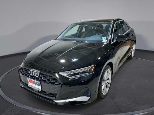 Brilliant Black 2025 Audi A3 Premium