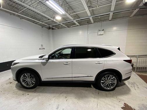 Platinum White Pearl 2023 Acura MDX Advance