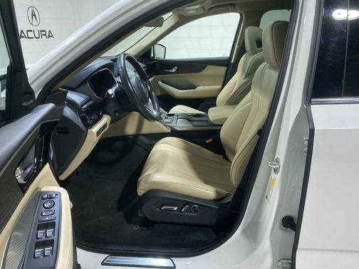 Platinum White Pearl 2023 Acura MDX Advance
