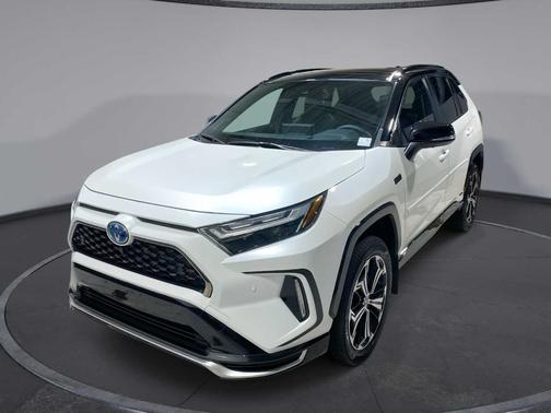 Blizzard Pearl / Midnight Black Metallic 2022 Toyota RAV4 Prime XSE