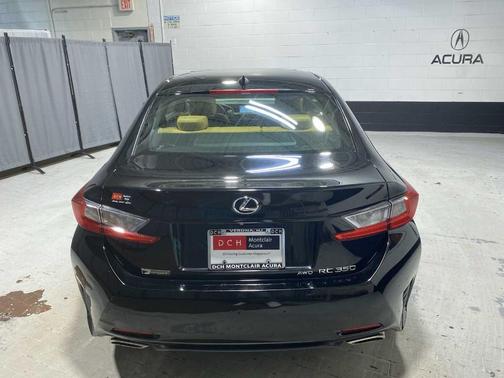 Obsidian Black 2015 Lexus RC 350 Base