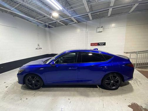 Apex Blue Pearl 2024 Acura Integra A-Spec Technology