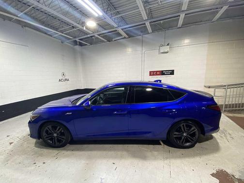 Apex Blue Pearl 2024 Acura Integra A-Spec Technology