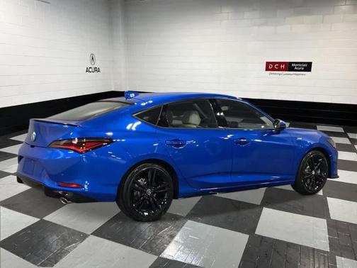Blue 2026 Acura Integra A-Spec Technology