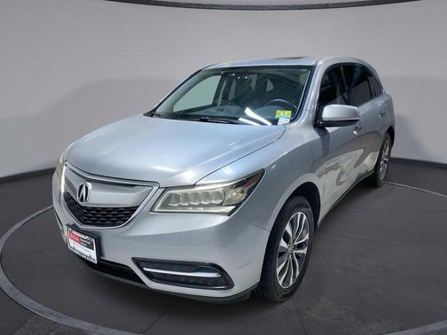 Silver 2016 Acura MDX