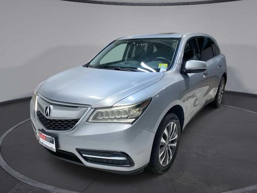 Silver 2016 Acura MDX