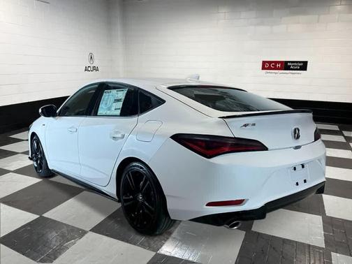 Platinum White Pearl 2026 Acura Integra w/A-Spec Package