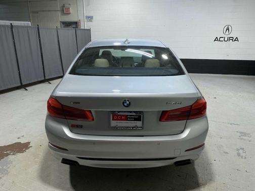 Glacier Silver Metallic 2019 BMW 540 i xDrive