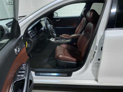 Snow White Pearl 2016 Kia Optima SX Turbo