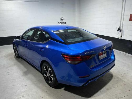 Electric Blue Metallic 2022 Nissan Sentra SV