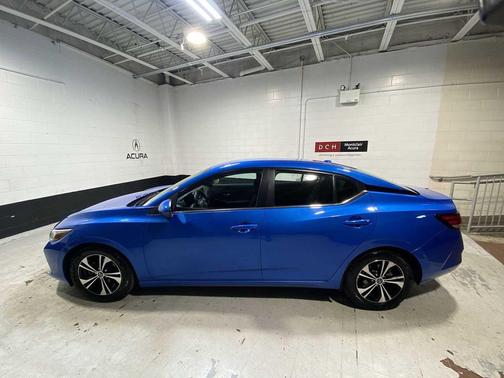 Electric Blue Metallic 2022 Nissan Sentra SV