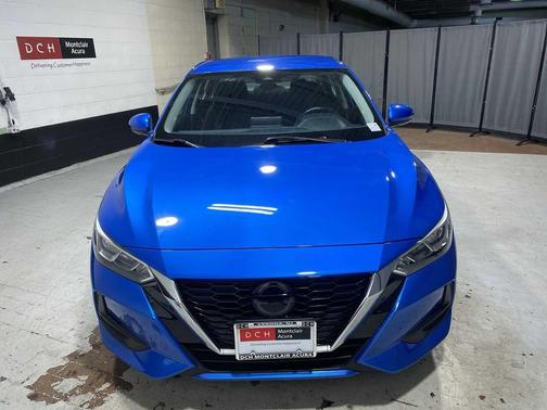 Electric Blue Metallic 2022 Nissan Sentra SV