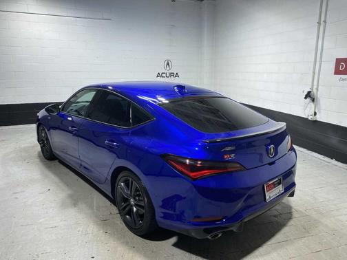 Apex Blue Pearl 2024 Acura Integra w/A-Spec Package