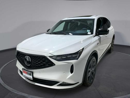 Platinum White Pearl 2023 Acura MDX A-Spec