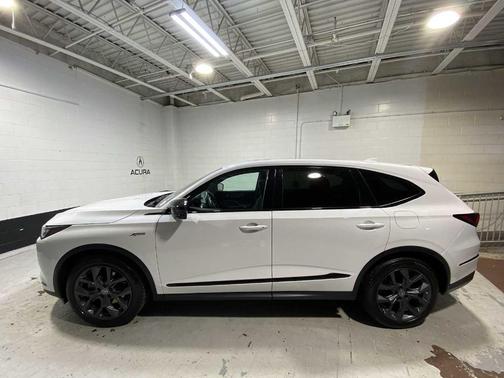 Platinum White Pearl 2023 Acura MDX A-Spec