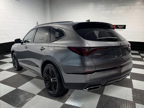 Liquid Carbon Metallic 2026 Acura MDX A-Spec Advance Package