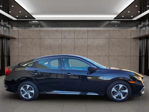 Crystal Black Pearl 2019 Honda Civic LX