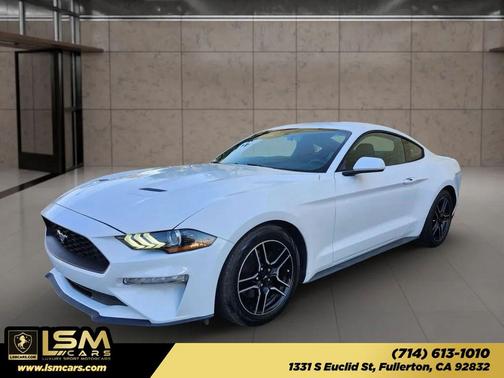 Oxford White 2020 Ford Mustang EcoBoost