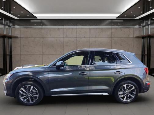 Gray 2022 Audi Q5 45 S line Premium