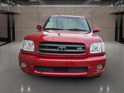 Sunfire Red Pearl 2002 Toyota Sequoia SR5