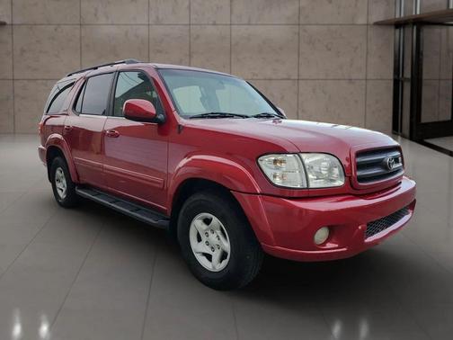 Sunfire Red Pearl 2002 Toyota Sequoia SR5