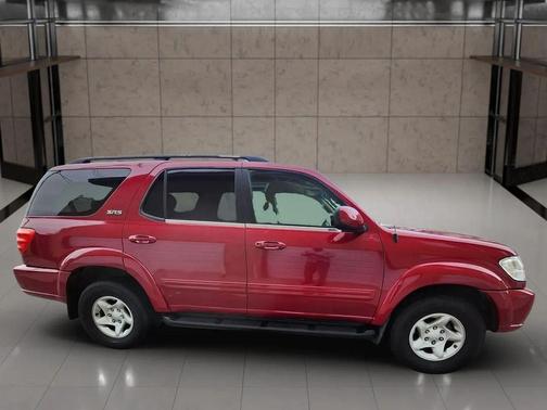 Sunfire Red Pearl 2002 Toyota Sequoia SR5