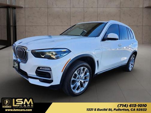Alpine White 2021 BMW X5 PHEV xDrive45e