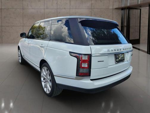 White 2017 Land Rover Range Rover 5.0L Supercharged