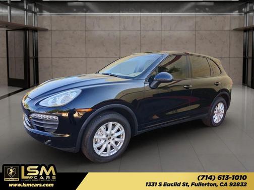 Black 2014 Porsche Cayenne Cayenne