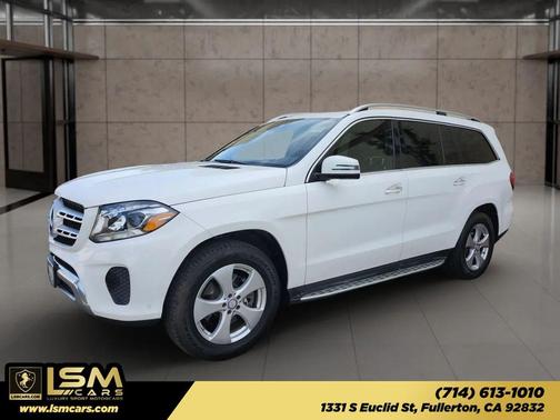 White 2017 Mercedes-Benz GLS 450 4MATIC