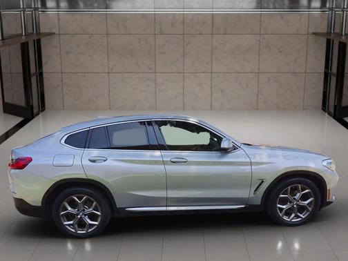 Glacier Silver Metallic 2021 BMW X4 xDrive30i