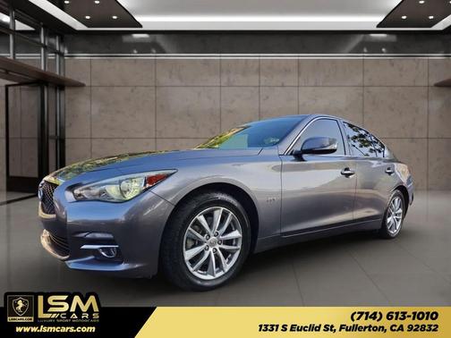 Graphite Shadow 2017 INFINITI Q50 Base