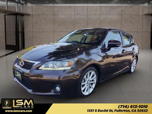 Brown 2012 Lexus CT 200h Premium