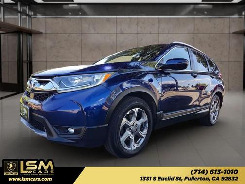 Obsidian Blue Pearl 2017 Honda CR-V EX-L