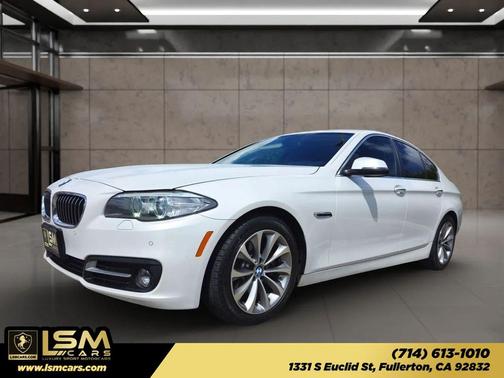 White 2016 BMW 528 528i
