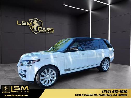 2016 Land Rover Range Rover 5.0L Supercharged