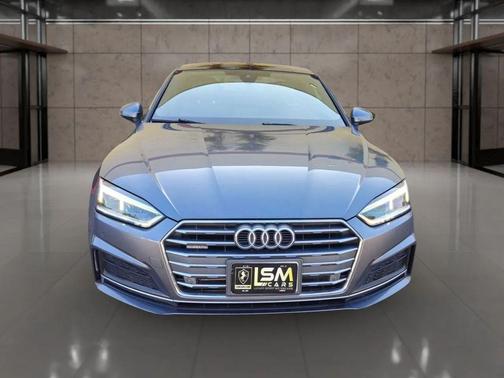 Gray 2018 Audi A5 2.0T Premium Plus