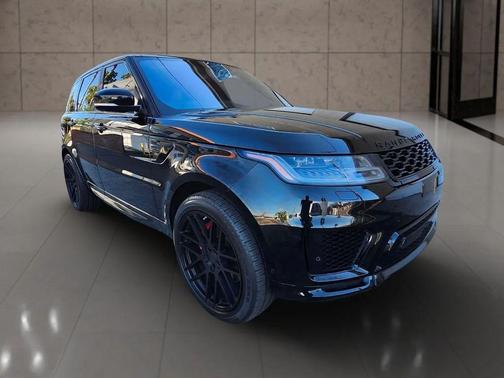 Black 2018 Land Rover Range Rover Sport Supercharged Dynamic
