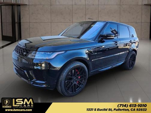 Black 2018 Land Rover Range Rover Sport Supercharged Dynamic