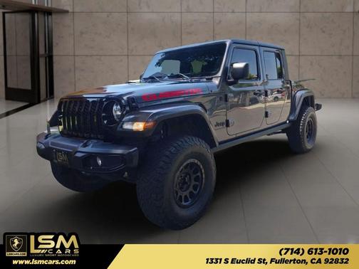Granite Crystal Metallic Clearcoat 2021 Jeep Gladiator California Edition 4x4