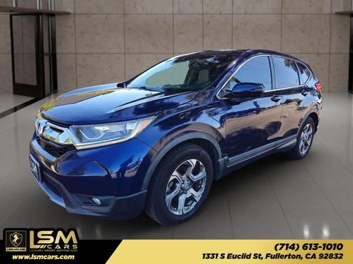 Obsidian Blue Pearl 2019 Honda CR-V EX-L