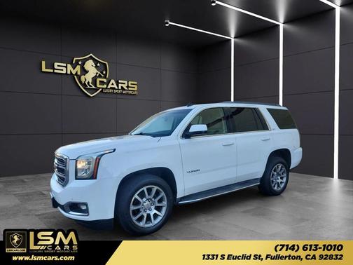 Summit White 2015 GMC Yukon SLT