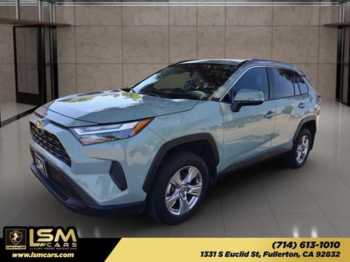Green 2023 Toyota RAV4 XLE
