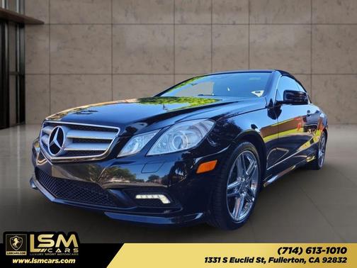 2011 Mercedes-Benz E-Class Cabriolet