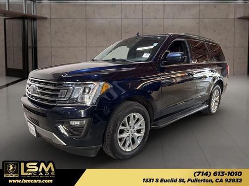 Antimatter Blue Metallic 2021 Ford Expedition XLT
