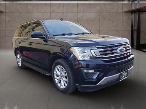 Antimatter Blue Metallic 2021 Ford Expedition XLT