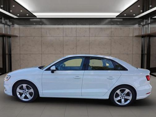 White 2017 Audi A3 Premium