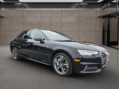 Black 2017 Audi A4 2.0T Premium Plus