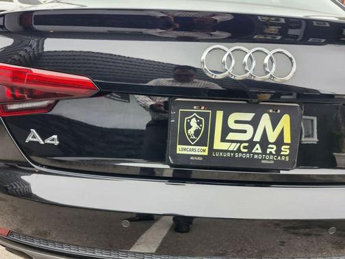 Black 2017 Audi A4 2.0T Premium Plus