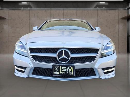 Silver 2012 Mercedes-Benz CLS-Class Coupe